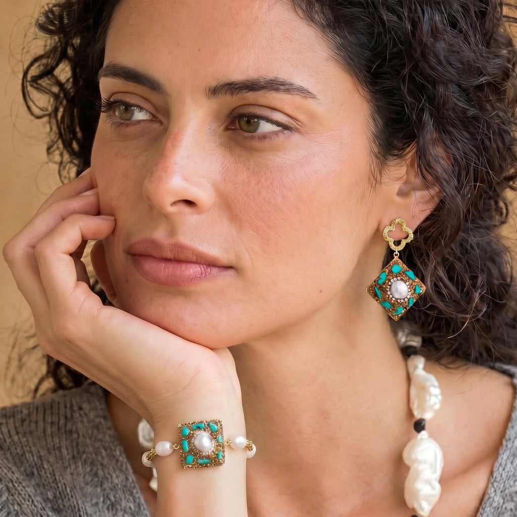 Moroccan Dreams Drop Earrings