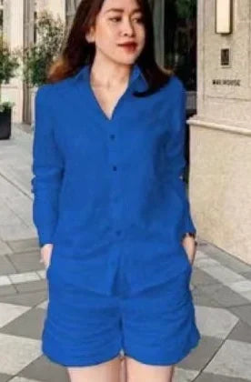 Women Casual Outfit Cotton Linen