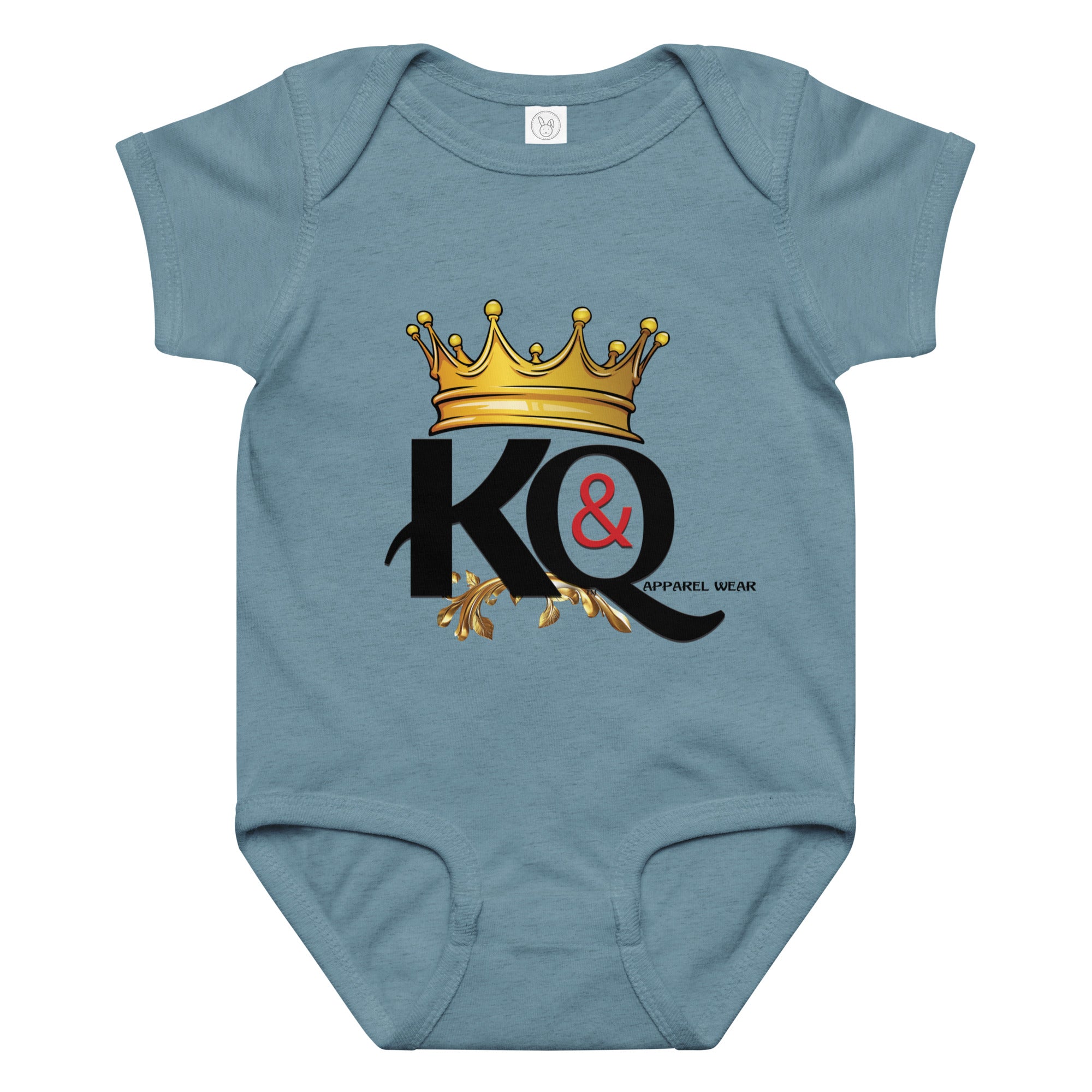 Boys K&Q jersey bodysuit