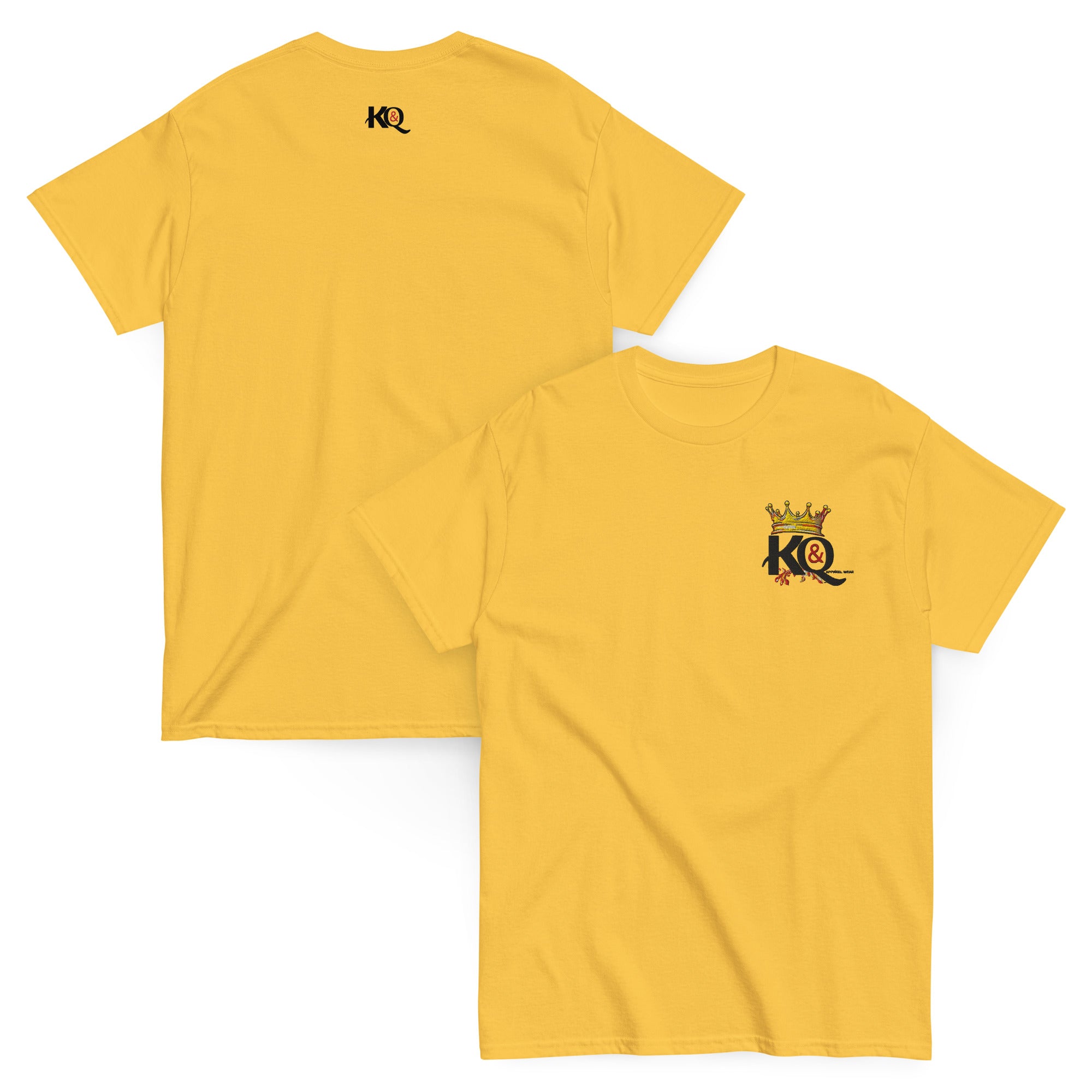 K&Q CLASSIC EMBROIDERED Unisex tee