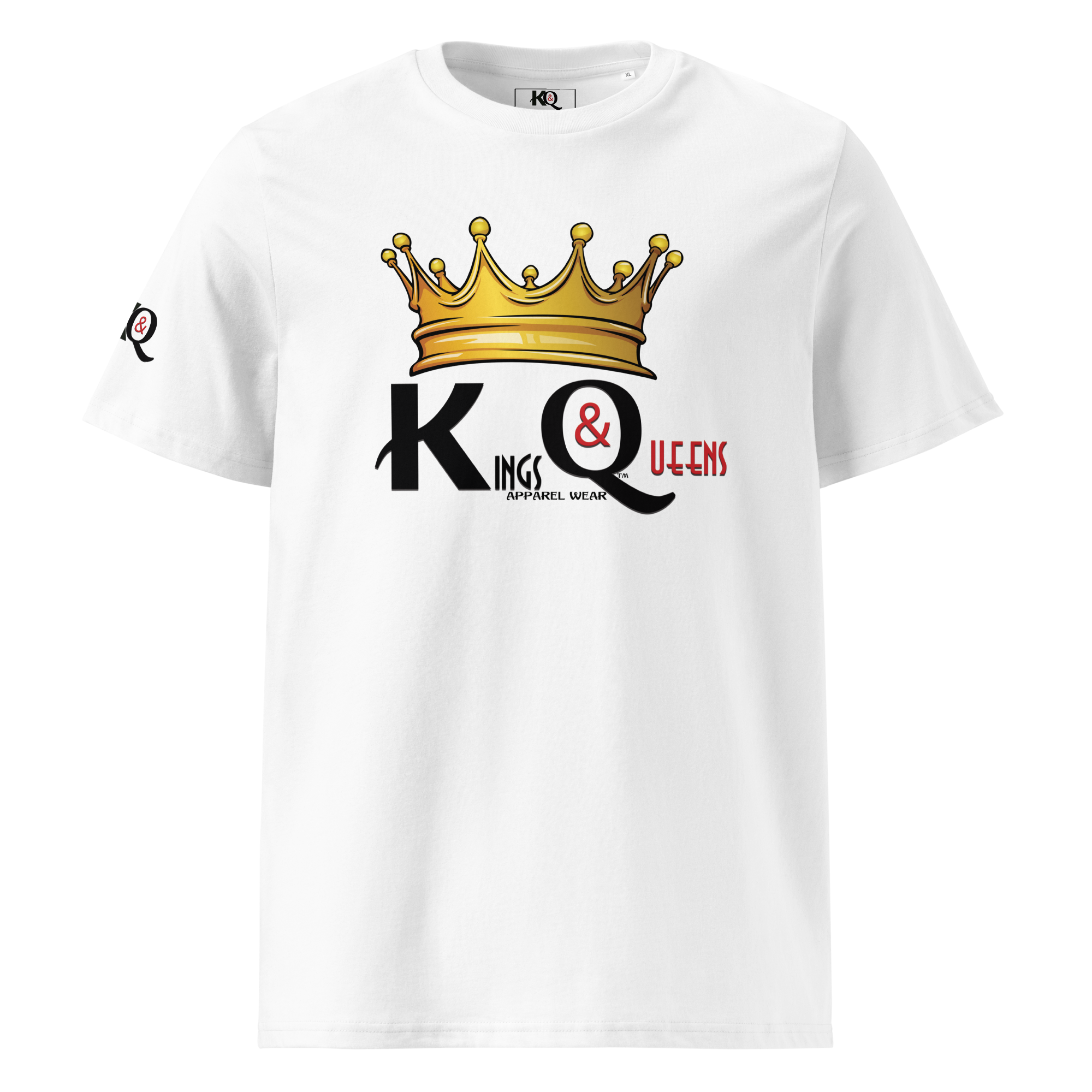 Kings and Queens organic ribbed neck t-shirt