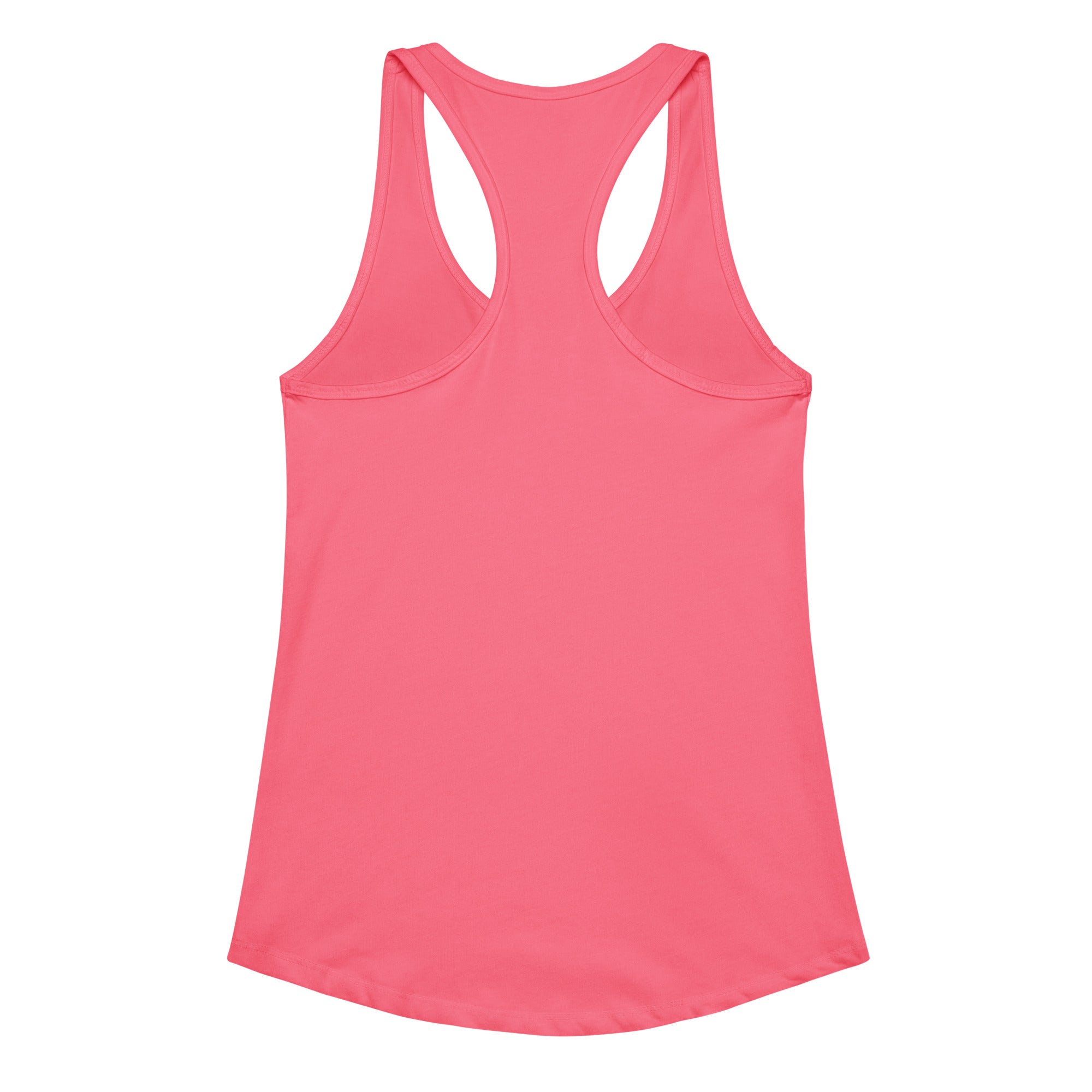 Queens fitted racerback tank top